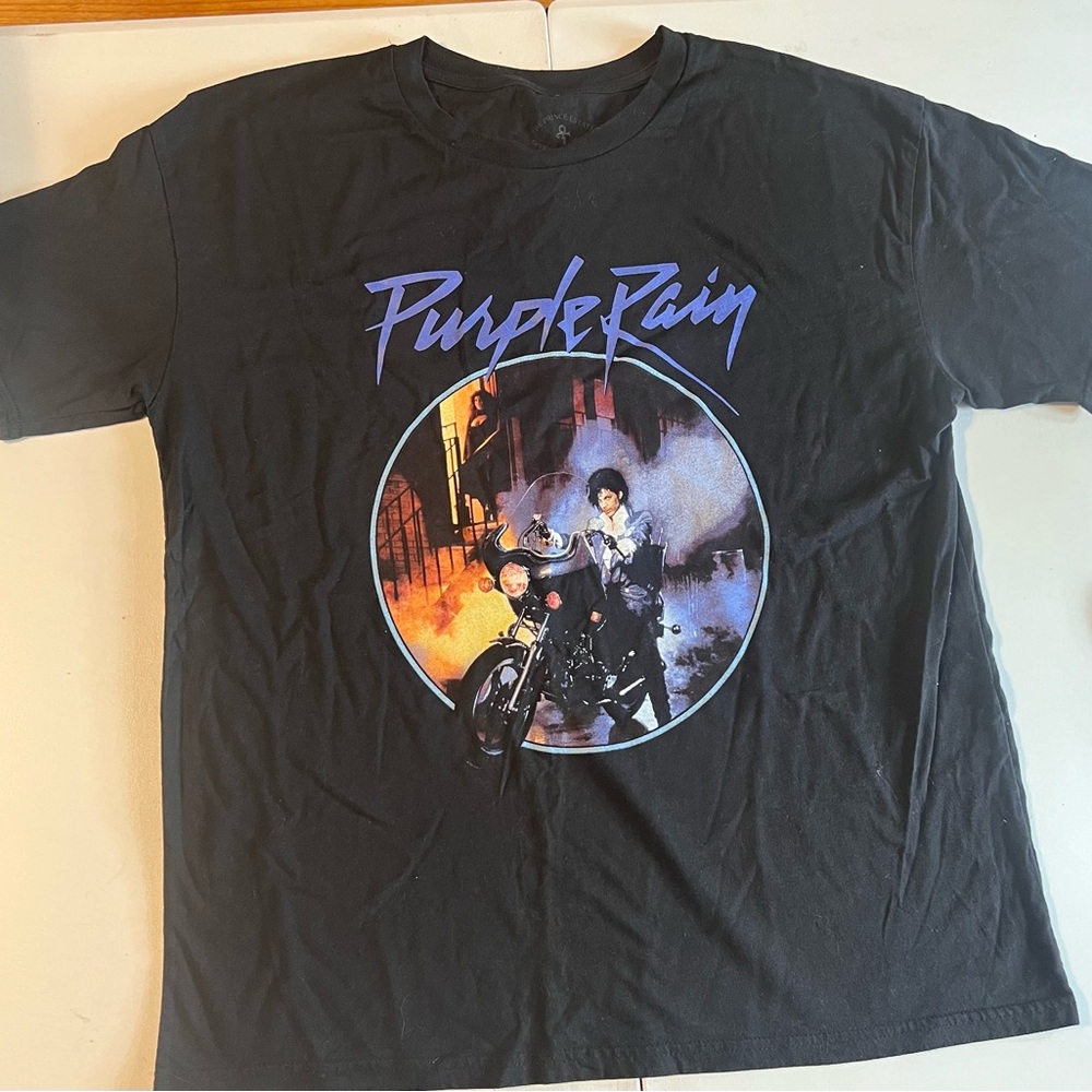 Prince branded Purple Rain tee